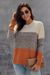 Color Block Sweater