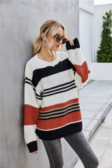 Loose Pullover Knitted Thick Sweater