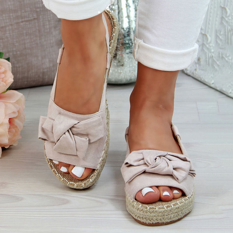 Flat Heels Platform Chaussures Sandals