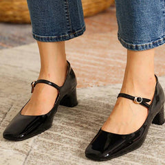 Mary Jane Style Low Heel Shoes