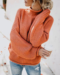 Drop In The Ocean Eyelet Knit Sweater