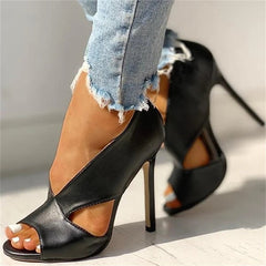 Open Toe Super High Heel Sandals