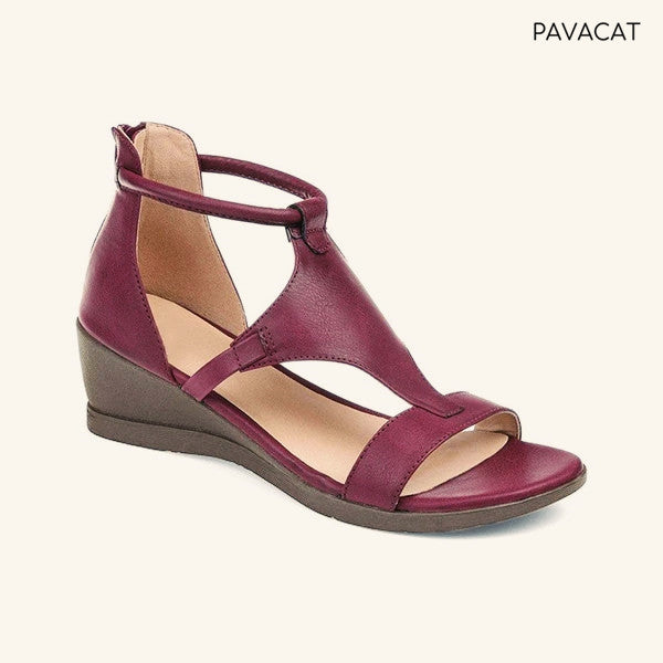 Rural Life Mid Heels Wedges