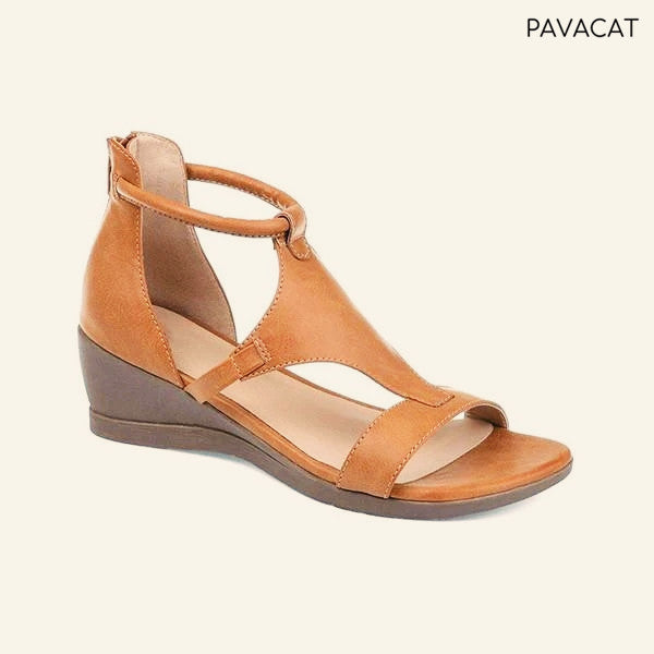 Rural Life Mid Heels Wedges