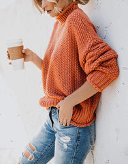 Drop In The Ocean Eyelet Knit Sweater