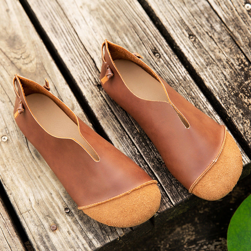 Slip On Ballet Flat Loafers