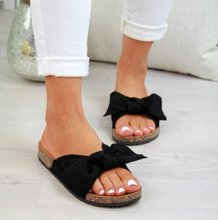 Bow Flip Flop Sandals