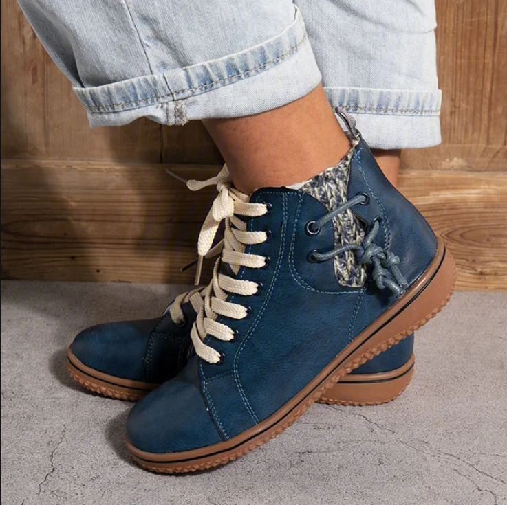 Flat Ankle Plus Velvet Warm Snow Boot