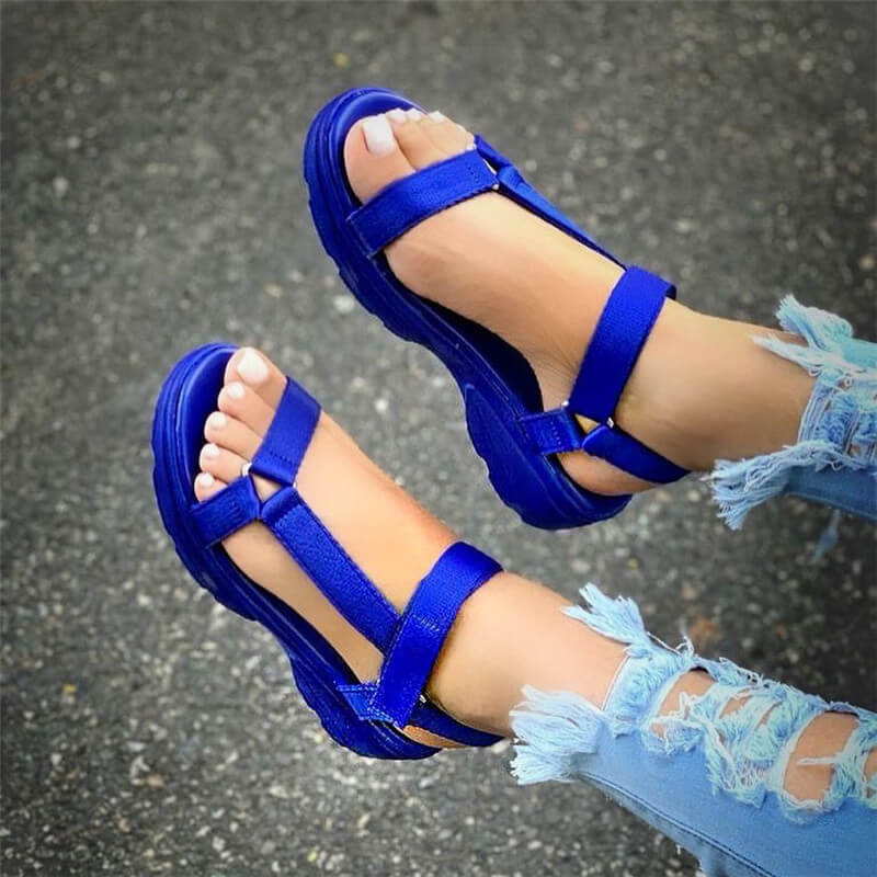 Multi Colors Flat Sandals