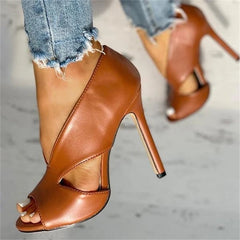 Open Toe Super High Heel Sandals