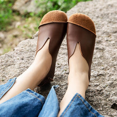 Slip On Ballet Flat Loafers