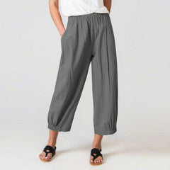 On My Heart Cropped Wide Leg Pants