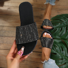 Chic Karamelo Sequin Slippers