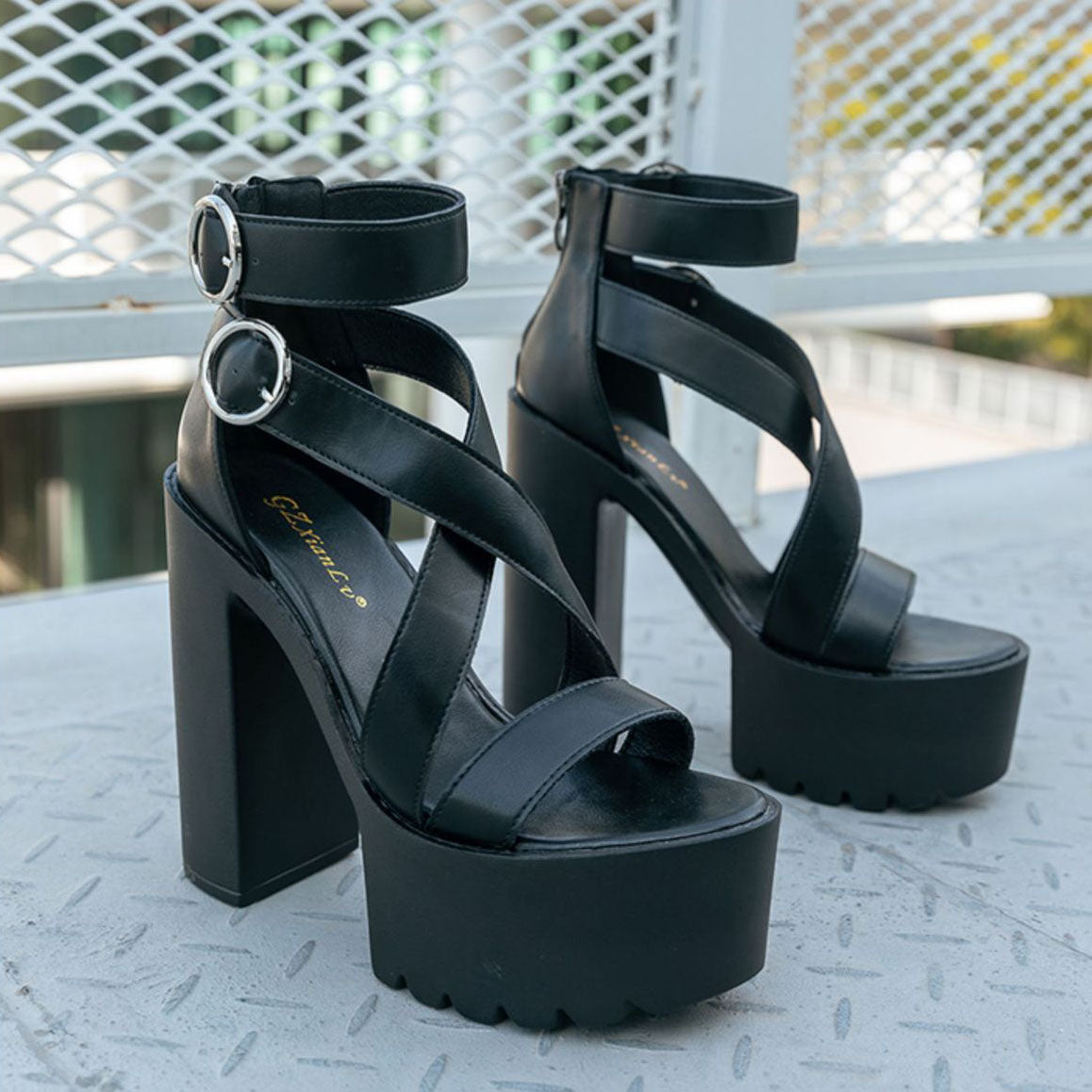San Carlos Platform Sandal