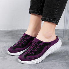 Lightweight Mesh Round Toe Knit Slippers