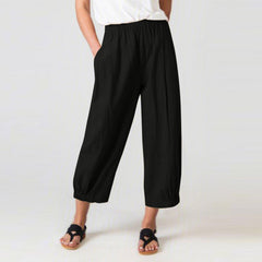 On My Heart Cropped Wide Leg Pants