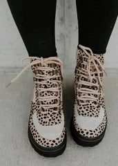 Need You Now Leopard Booties