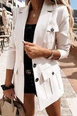 Play To Your Strengths Multi-pocket Blazer