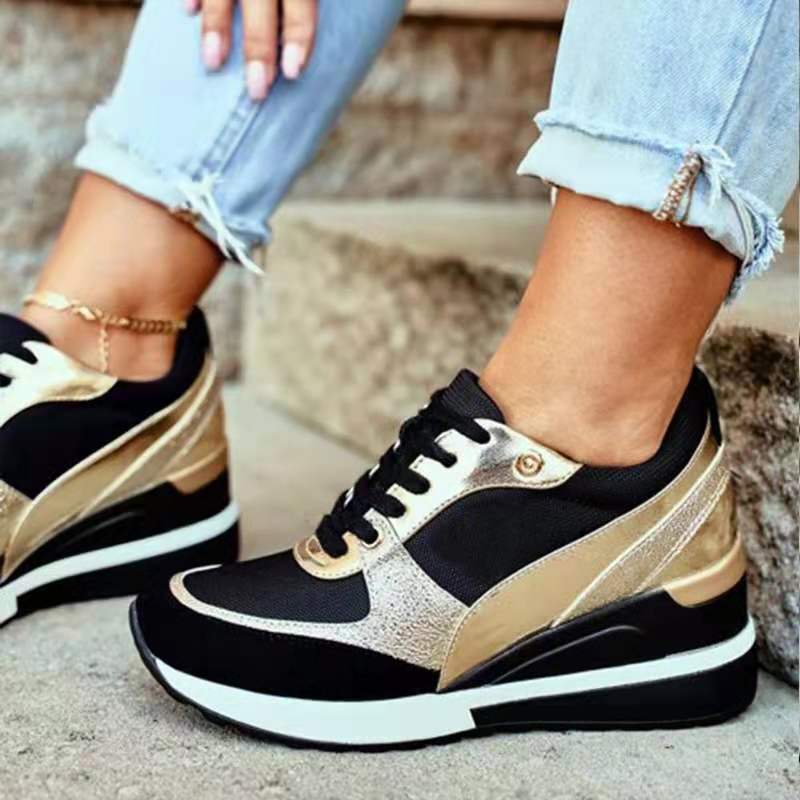 Color Blocking Air Cushion Comfortable Sneakers