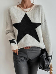 Big Stars pullover crew neck sweater