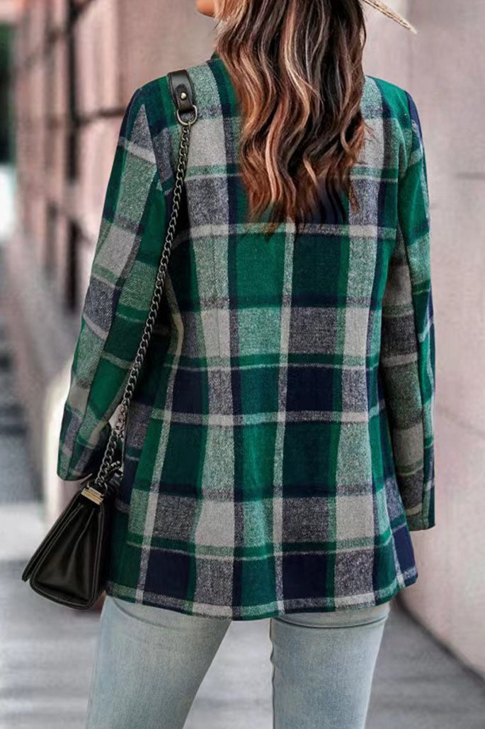 Know You Better Plaid Shacket