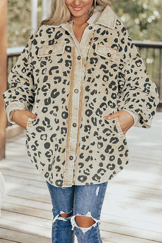 Bold Choices Leopard Coat