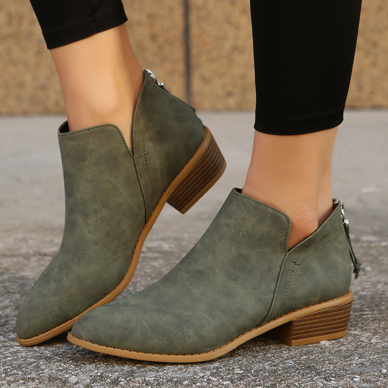 Better Out West Slip On Booties