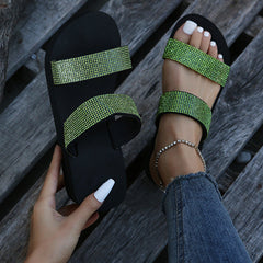 Can't Miss This Wedge Slippers