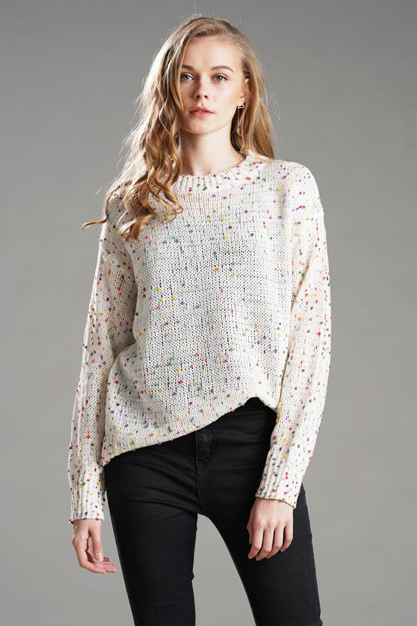 Candy Dots Knitted Sweater
