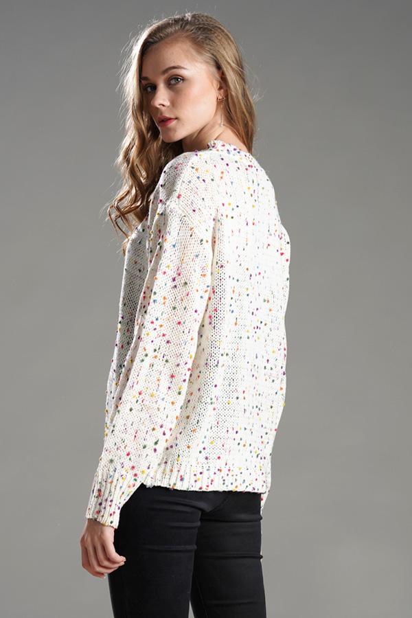Candy Dots Knitted Sweater