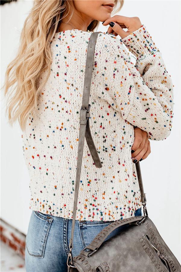 Candy Dots Knitted Sweater