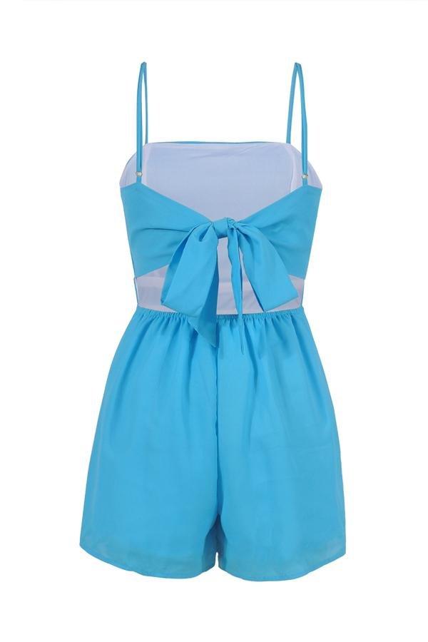 Chiffon Suspender Dress Pants