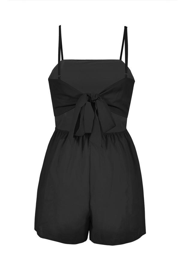 Chiffon Suspender Dress Pants