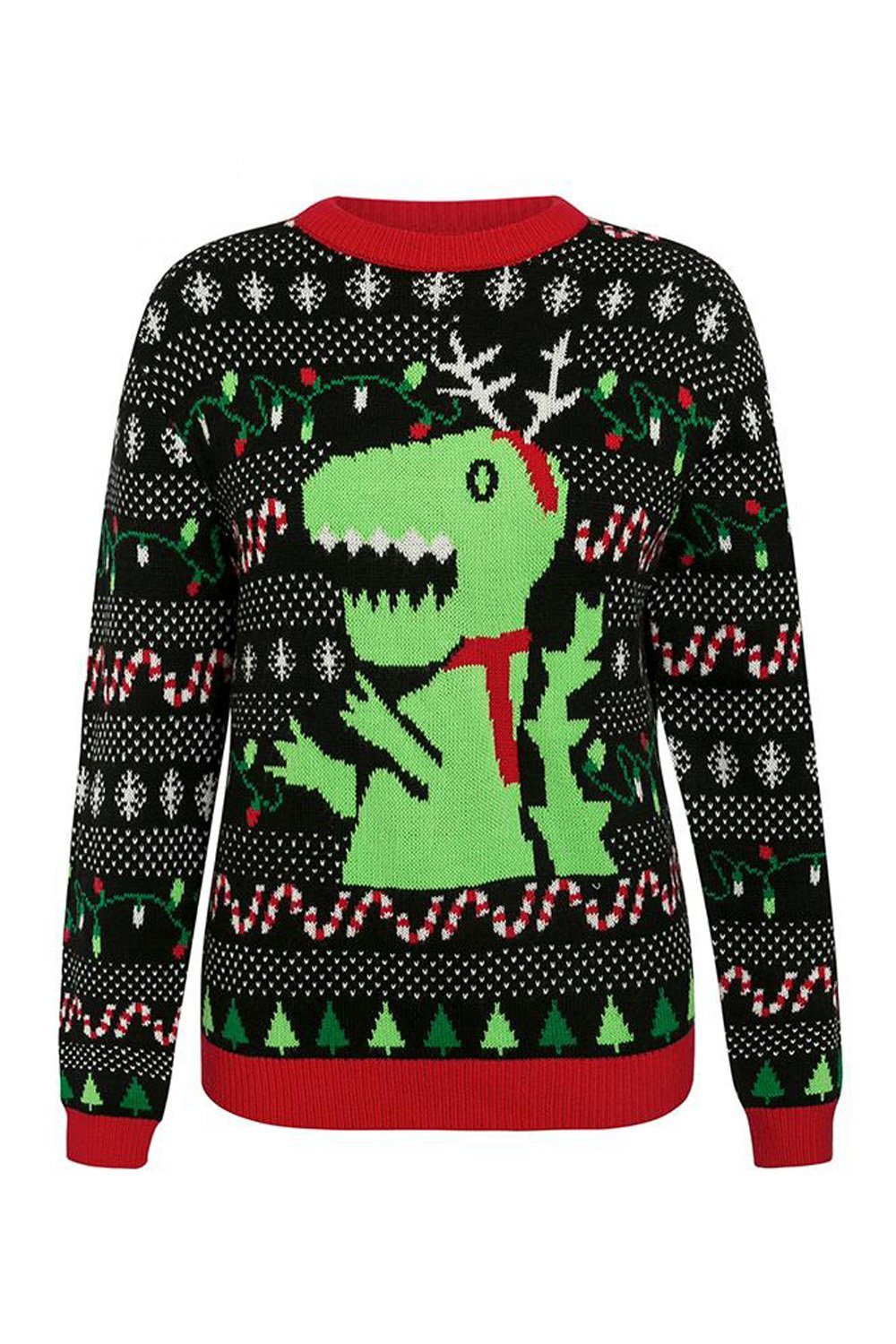 Christmas santa claus reindeer pullover