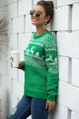 Christmas Snowflake Pullover