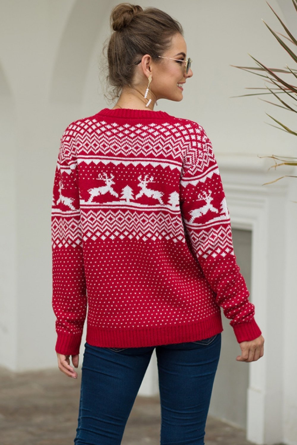 Christmas Snowflake Pullover