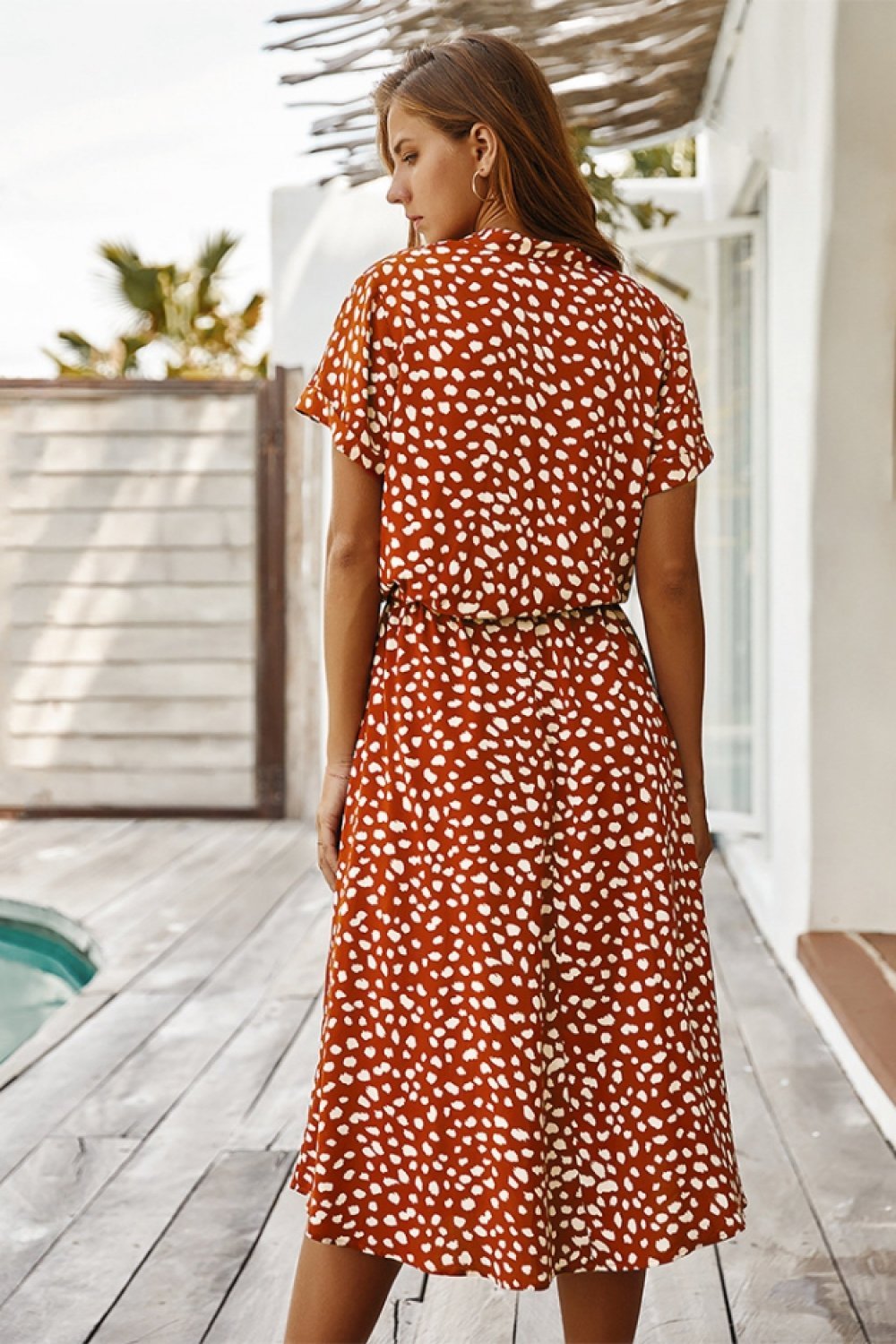 Country Girl Dots Retro Dress