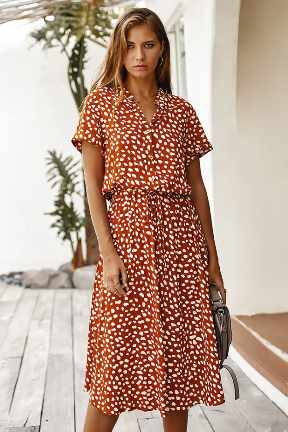 Country Girl Dots Retro Dress