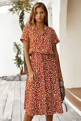 Country Girl Dots Retro Dress