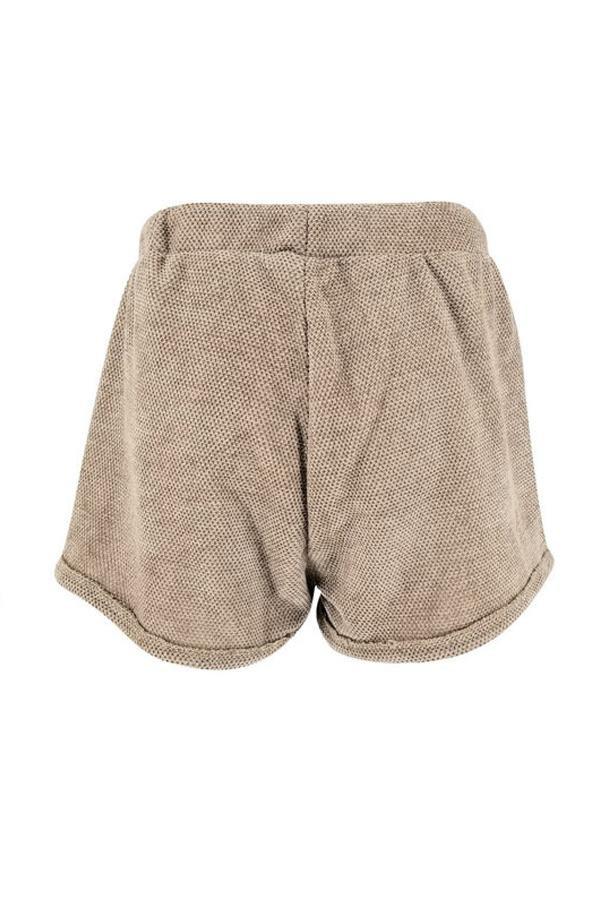 Drawstring Wide Leg Shorts