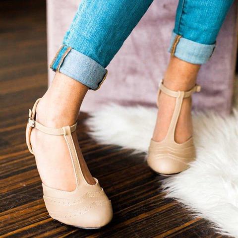 Fashion Summer Buckle Stiletto Heel Sandals