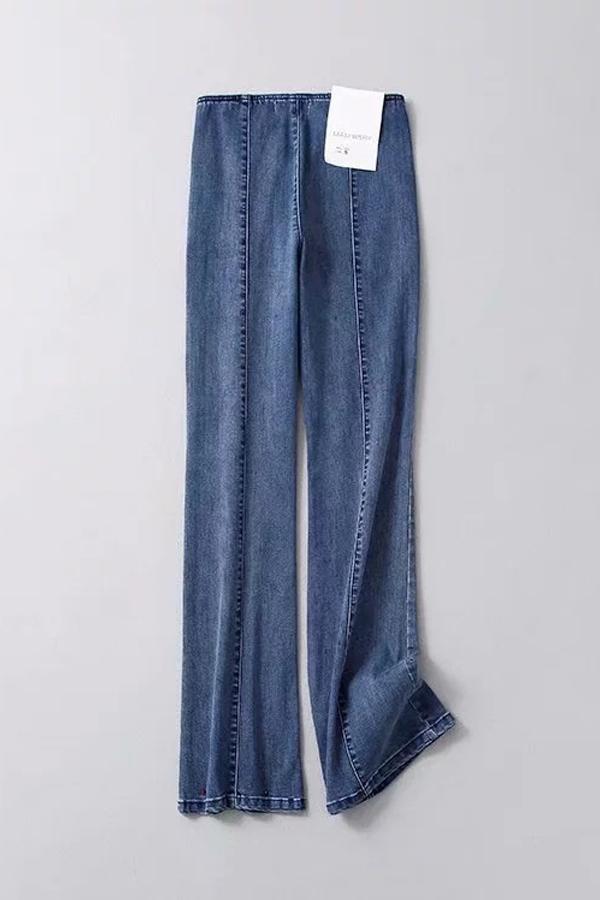 High Elastic Skinny Flare Jeans