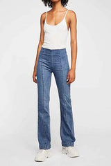 High Elastic Skinny Flare Jeans