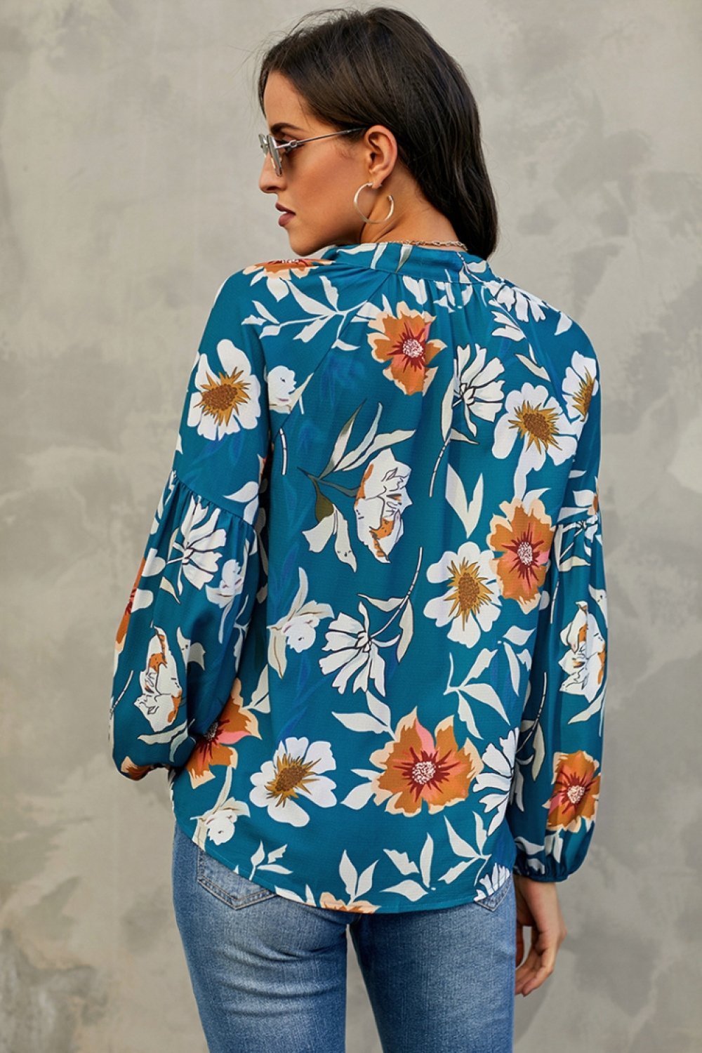 Loose Lantern Sleeve Shirt