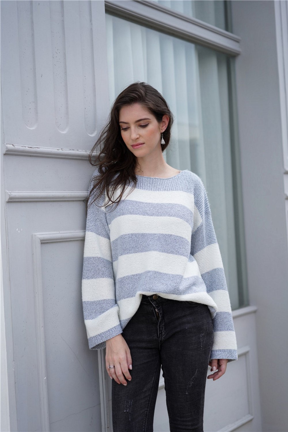 Loose Round Neck Sweater