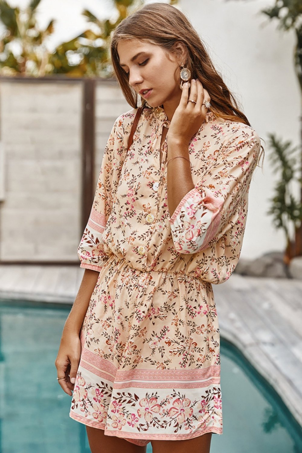 Make It Sweet Floral Romper