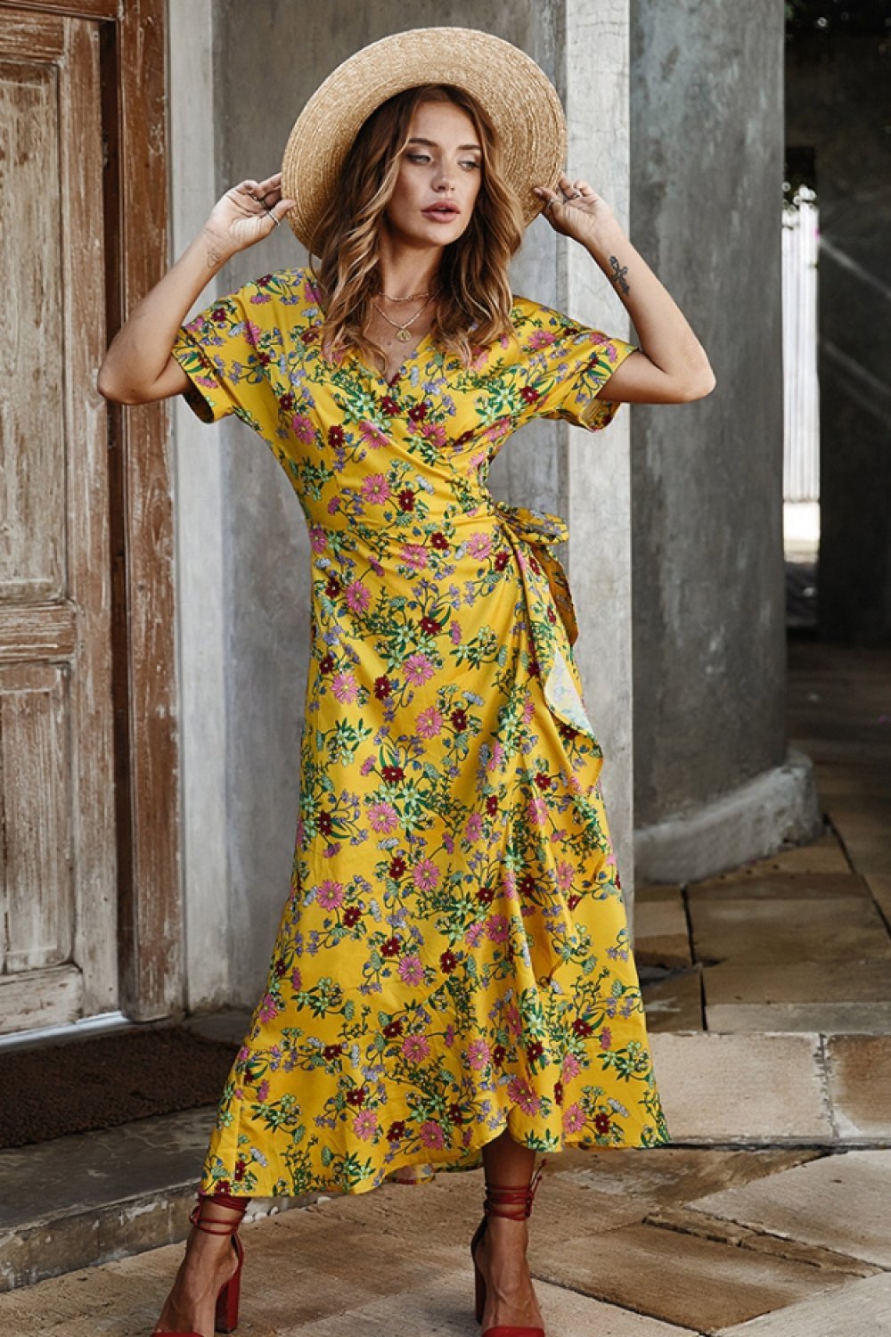 Morning Breeze Restore Floral Dress