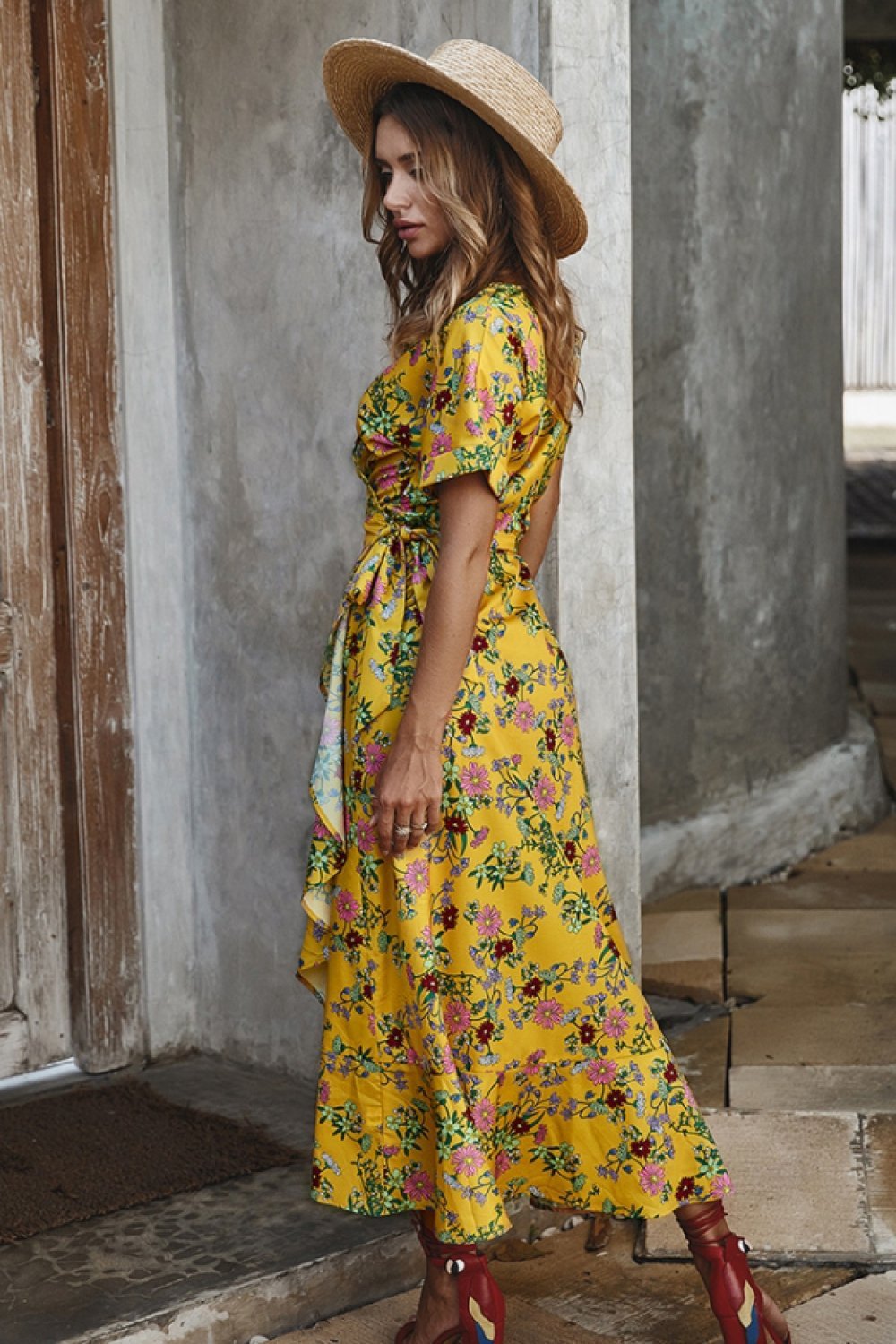 Morning Breeze Restore Floral Dress