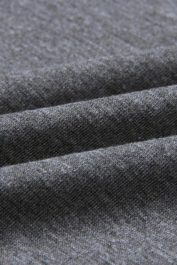 Pure Colour Long Sleeve Pocket Dress