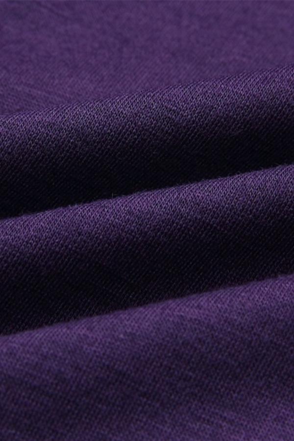 Pure Colour Long Sleeve Pocket Dress